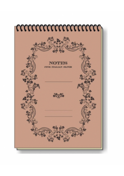 Kołonotes ozdobny A5 BR NP S17 Q ROSSI