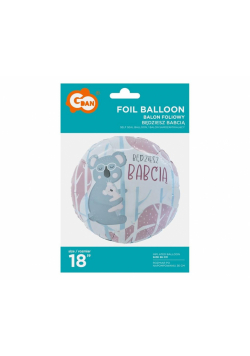 Balon foliowy Będziesz Babcią