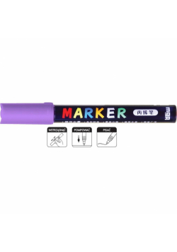 Marker akrylowy 1-2 mm jasnofioletowy M&G