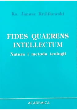Fides quaerens intellectum