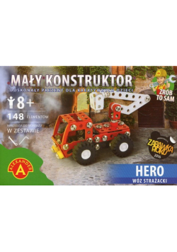 Mały konstruktor Hero Wóz strażacki 148 elementów