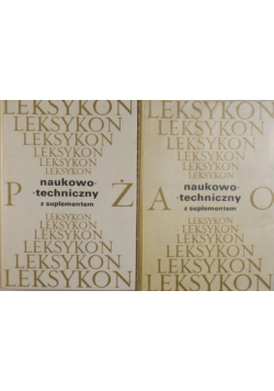 Leksykon naukowo-techniczny z suplementem Tom 1 I2