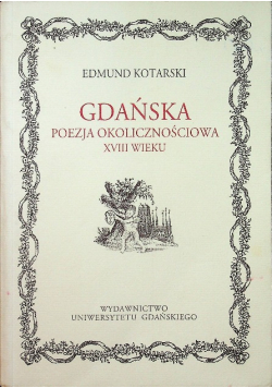 Gdańska poezja okolicznościowa XVIII wieku