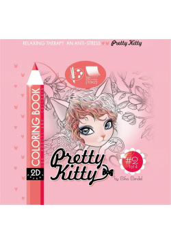 Kolorowanka antystresowa 200x200 Pretty Kitty 2