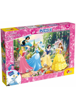 Puzzle dwustronne Plus 60 Princess