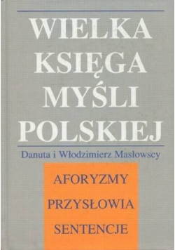 Wielka księga myśli polskiej