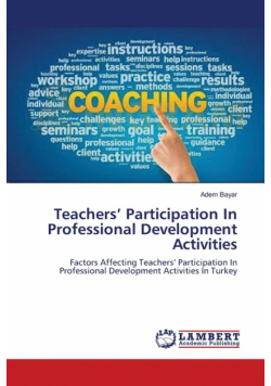 Teachers' Participation In Professional Development Activities