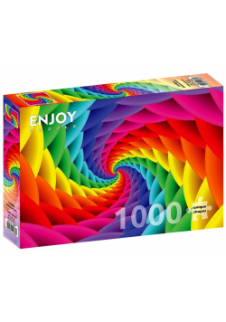 Puzzle 1000 Gradientowy kolorowy wir