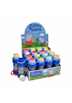 Bańki mydlane Peppa Pig 175ml (16szt)