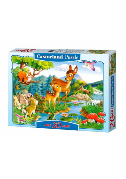 Puzzle 20 maxi - Bambi CASTOR