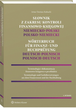 Słownik z zakresu kontroli finansowo-księgowej