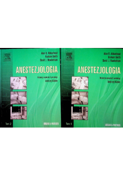 Anestezjologia tom I i II