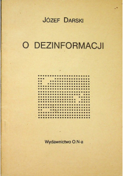 O Dezinformacji