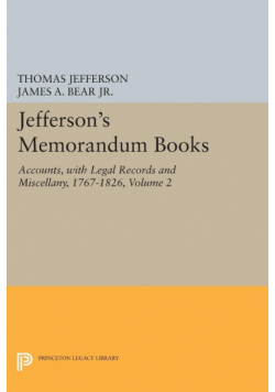 Jefferson's Memorandum Books, Volume 2