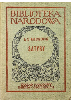 Naruszewicz Satyry