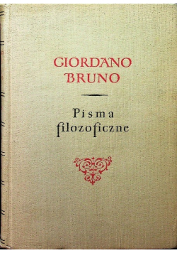 Pisma filozoficzne