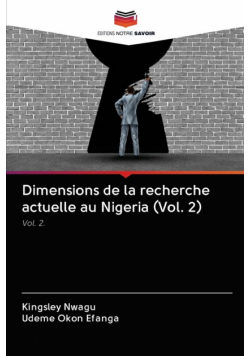 Dimensions de la recherche actuelle au Nigeria (Vol. 2)