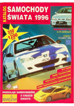 Katalog samochody świata Nr 1 / 1996