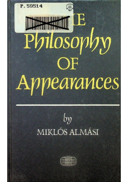 The philosophy of appearances