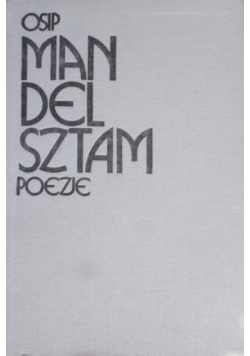 Osip Mandelsztam Poezje