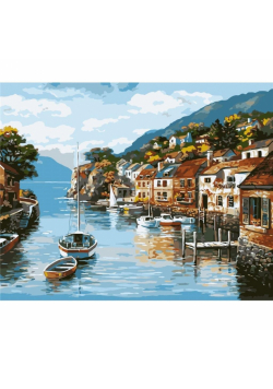 Malowanie po numerach - Molo 40x50cm
