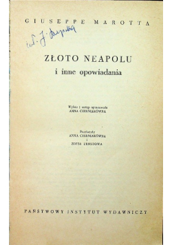Złoto Neapolu i inne opowiadania
