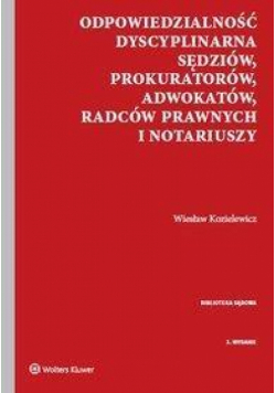 Odpowiedzialność dyscyplinarna sędziów...