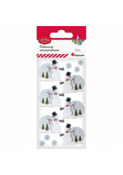 Dekoracje samoprzylepne papierowo-foliowe 3D 12szt