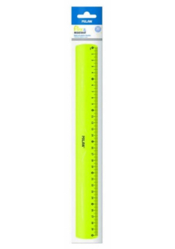 Linijka 30 cm żółta MILAN