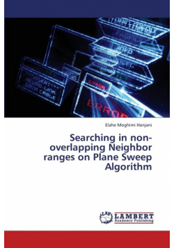 Searching in Non-Overlapping Neighbor Ranges on Plane Sweep Algorithm