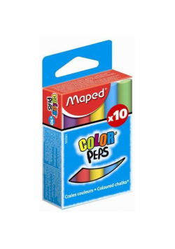 Kreda Colorpeps kolorowa 10 sztuk MAPED