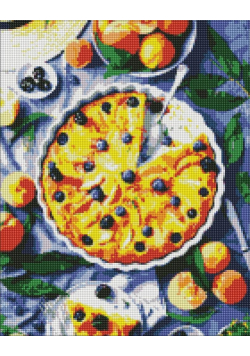 Diamentowa mozaika - Brzoskwiniowa pokusa 40x50cm