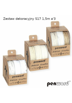 Zestaw dekoracyjny 1,5m 3szt (12kpl)