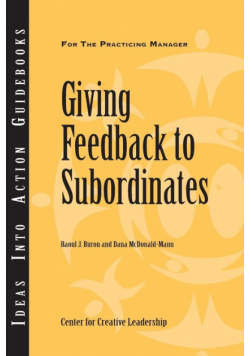 Giving Feedback to Subordinates