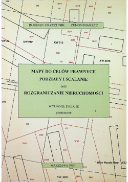 Mapy do celów prawnych podziały i scalenie oraz rozgraniczenie nieruchomości