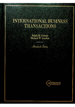 International Business Transactions