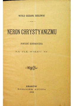 Neron chrystyanizmu 1989 r