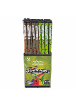 Ołówek trójkątny sporty HB (72szt) CRICCO