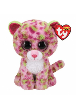 Beanie Boos Leopard różowy Lainey 24cm