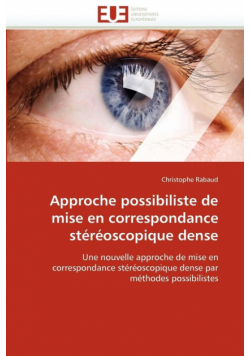 Approche possibiliste de mise en correspondance stéréoscopique dense