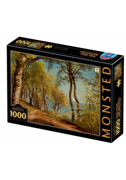 Puzzle 1000 Peder Mork Monsted, Brzozy na wybrzeżu