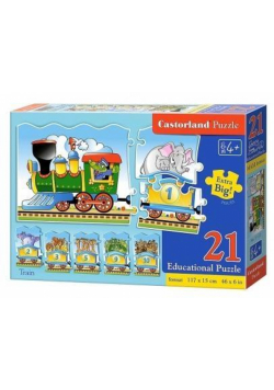 Puzzle Edukacyjne - Train CASTOR