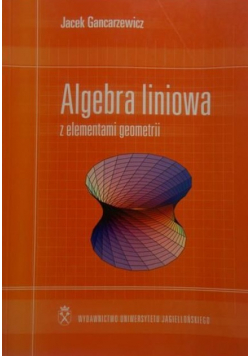 Algebra liniowa z elementami geometrii