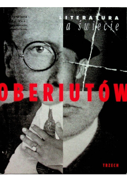 Literatura na świecie nr 11 - 12 / 2013 Oberiutów tzrech
