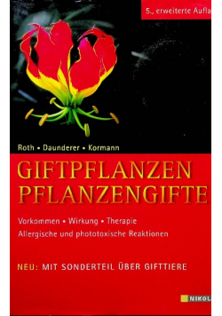 Giftpflanzen  Pflanzengifte