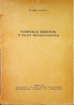 Nominacja biskupów w Polsce przedrozbiorowej