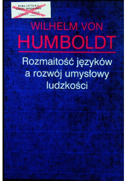 Rozmaitość języków a rozwój umysłowy ludzkości