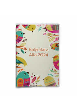 Kalendarz 2024 kieszonkowy Alfa MIX