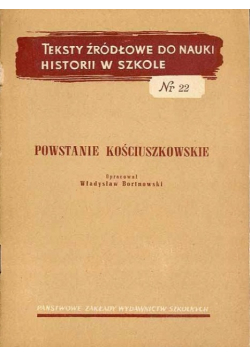 Powstanie Kościuszkowskie