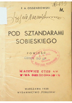 Pod sztandarami Sobieskiego 1938 r